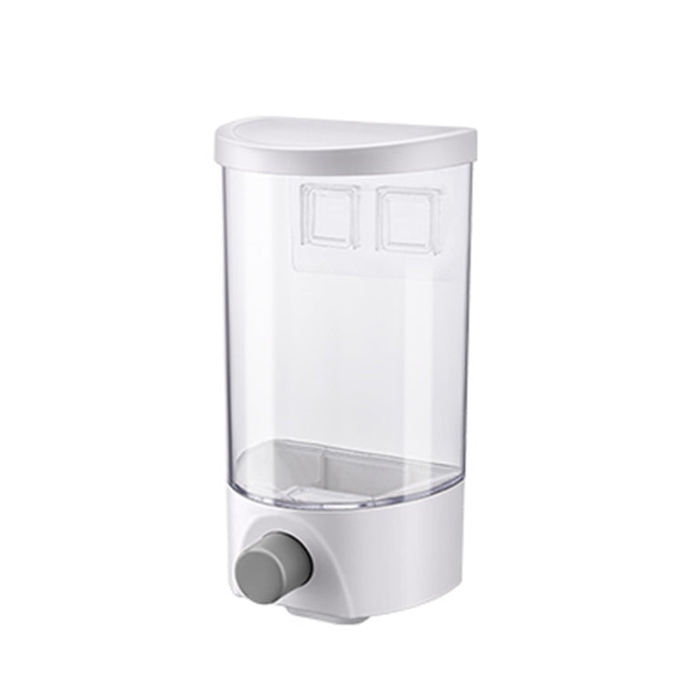 Wall-Mounted Miscellaneous Grain Storage Box Kitchen Large-Capacity Push-Type Sealed Tank, Medium, Large