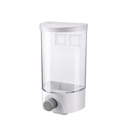 Wall-Mounted Miscellaneous Grain Storage Box Kitchen Large-Capacity Push-Type Sealed Tank, Medium, Large