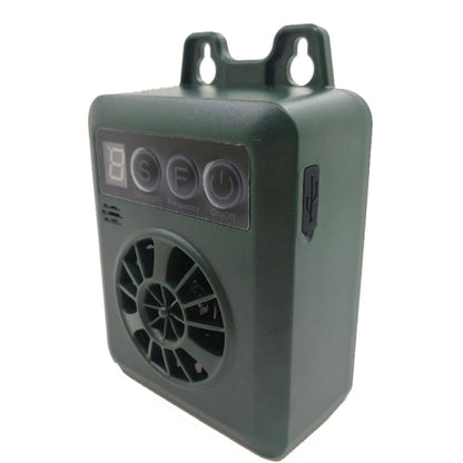 K6 USB Rechargeable Ultrasonic Bark Arrester Repeller Anti-Barking Dog Training, K6 (Green)