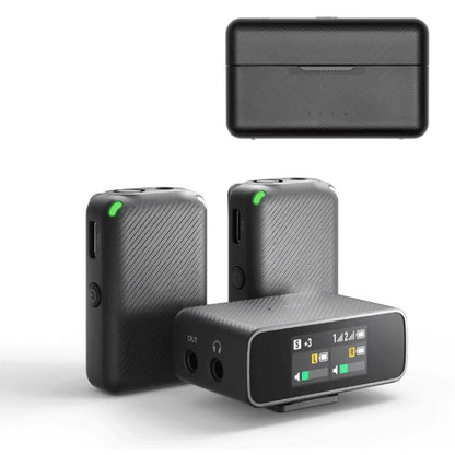 Original Wireless Transmission With OLED Touch Screen For DJI Mic, Model:1 Transmitters 1 Receiver, 2 Transmitters 1 Receiver, 1 Transmitters 1 Receiver