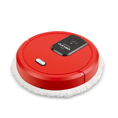 KeLeDi Household Multifunctional Mopping Robot Intelligent Humidifier Automatic Atomizing Aroma Diffuser, Black, White, Red