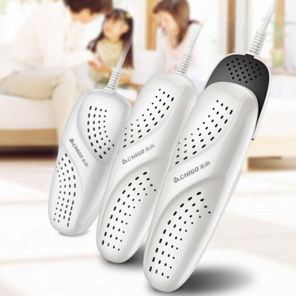 Chigo 220V Shoe Dryer Household Adult And Child Warm Shoe Dryer, CN Plug, 07 Children Blue, 07 Children Pink, 07 Adult Ordinary, 07 Adult Retractable, Adult Timing, Telescopic Timing, 02 Models, 02 Timing, Children White Timing