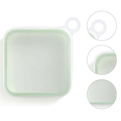 Sandwich Toast Bento Box Lunchbox Portable Take-Out Student Office Worker Lunch Box, 301-500ml