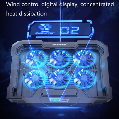 Suohuang Notebook Cooler Gaming Notebook Cooling Base Notebook Exhaust Fan Bracket