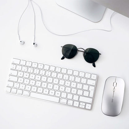 Inphic PM1 Office Mute Wireless Laptop Mouse, Battery Display