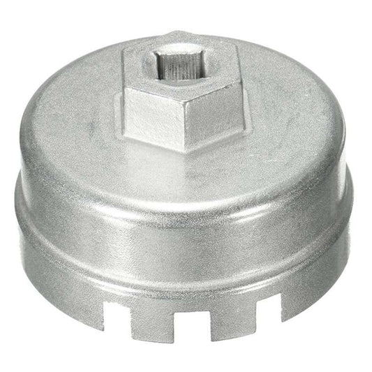64.5mm Aluminum Oil Filter Wrench Cap Socket Remover Tool for Lexus Toyota Corolla Highlander RAV4 Camry Universal Housing