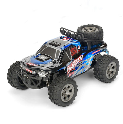 MGRC Charging Remote Control Car 2.4G Wireless Remote Control Four-Way Cross-Country Climbing Car 1:18 Car Model, Green, Orange, Gray Blue, Red