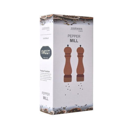 Beech 304 Stainless Steel Manual Pepper Grinder Ceramic Core Pepper Grinder, Specification: 8 Inch 2pcs (Color Box), Style 5, 5 inch, Style 5, 6 inch, Style 5, 8 inch, Style 5, 8 inch 2pcs