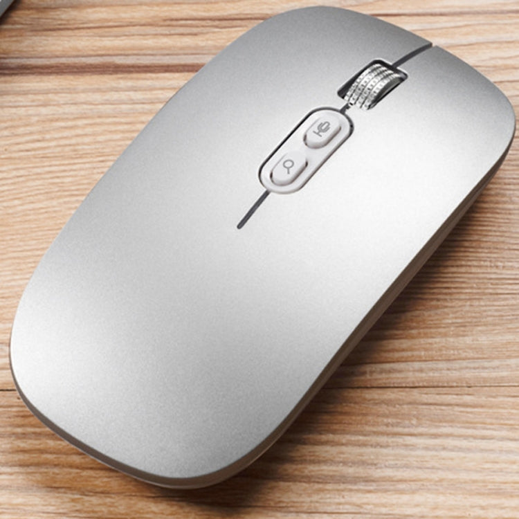 M103 1600DPI 5 Keys 2.4G Wireless Mouse Charging Ai Intelligent Voice Office Mouse, Support 28 Languages, White, Black, Silver, Rose Gold, Gray