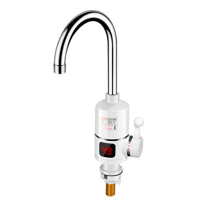 Digital Display Electric Heating Faucet Instant Hot Water Heater EU Plug, Digital Display Horizontal Tube, Digital Display Elbow, Digital Horizontal Tube With Leakage Protection, Digital Elbow With Leakage Protection, Lamp Display Elbow                ...