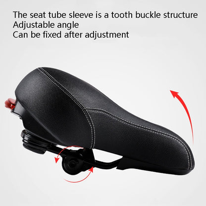 Bicycle Seat With Taillights With Light Mountain Bike Bicycle Saddle Seat Cushion, YF-1076-3