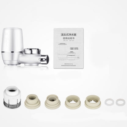 Faucet Water Purifier Household Filter Tap Water Direct Drinking Water Purifier Kitchen Purifier Water Filter, Item No.: Ceramic Filter, Water Purifier +1 Ceramic Filter, Ceramic Filter