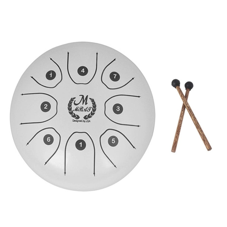 MEIBEITE 5.5-Inch C-Tune Sanskrit Drum Steel Tongue Empty  Worry-Free Drum, MEIBEITE Green, MEIBEITE White, MEIBEITE Red, MEIBEITE Black, MEIBEITE Golden, MEIBEITE Purple, MEIBEITE Blue
