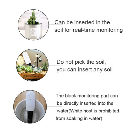 WN1803 Intelligent Soil Moisture Meter Tester Moisture Analysis Measuring Instrument Flowers Grass Plants Cultivation Gardening Tool, Intelligent Soil Moisture Meter