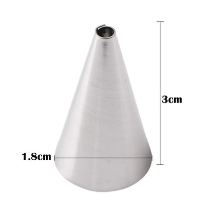 8 PCS/Set 6 Stainless Steel Nozzle Set DIY Cake Decorating Tools Silicone with EVA Cream Pastry Bag, 8 PCS/Set Cake Decorating Tools
