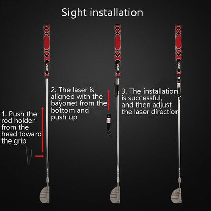 PGM Golf Putting Laser Pointer Indoor Teaching Linear Laser Putting Practice Aid, JZQ011-1