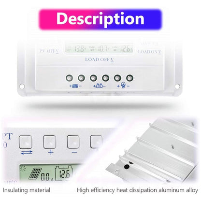 MPPT T40-40A Solar PWM Controller