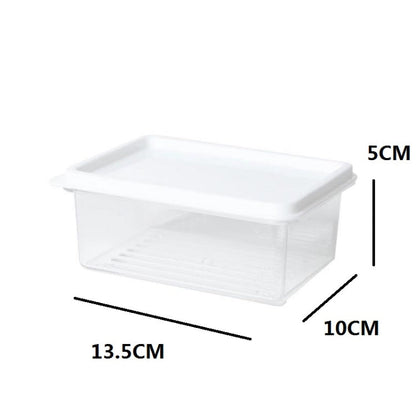 Refrigerator Storage Fresh-Keeping Box Kitchen Can Be Stacked With Frozen Fruit Sealed Box, Small, Medium, Large