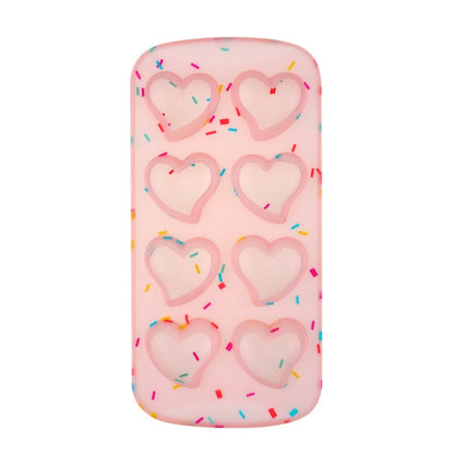 2 PCS Creative Silicone Ice Tray Mold 8 Continuous Mould Home-Made DIY Ice Tray Box, Style:, Brick  (Blue), Brick (Candy Color), Brick  (Jelly), Heart-shaped(Candy Effect), Heart-shaped(Jelly Effect), Five-star (Candy Effect)                           ...