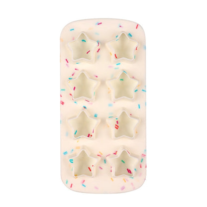 2 PCS Creative Silicone Ice Tray Mold 8 Continuous Mould Home-Made DIY Ice Tray Box, Style:, Brick  (Blue), Brick (Candy Color), Brick  (Jelly), Heart-shaped(Candy Effect), Heart-shaped(Jelly Effect), Five-star (Candy Effect)                           ...