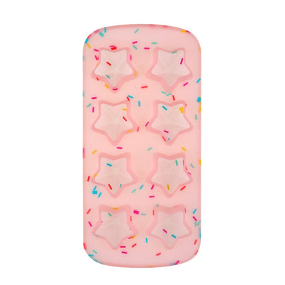 2 PCS Creative Silicone Ice Tray Mold 8 Continuous Mould Home-Made DIY Ice Tray Box, Style:, Brick  (Blue), Brick (Candy Color), Brick  (Jelly), Heart-shaped(Candy Effect), Heart-shaped(Jelly Effect), Five-star (Candy Effect)                           ...