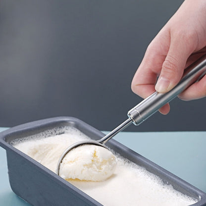 2 PCS 304 Stainless Steel Ice Cream Spoon Dessert Spoon Ice-Cream Scoop, Ice-Cream Scoop