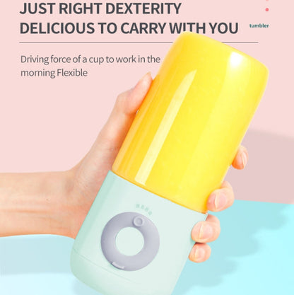Mini Portable Usb Juice Machine  Multi-Function Electric Charging Household Juicer, White, Green, Pink