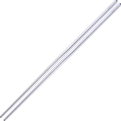 1 Pair Extended Chopsticks Stainless Steel Non-Slip Anti-Scalding Long Chopsticks Noodle Chopsticks Hot Pot Chopsticks, 36cm