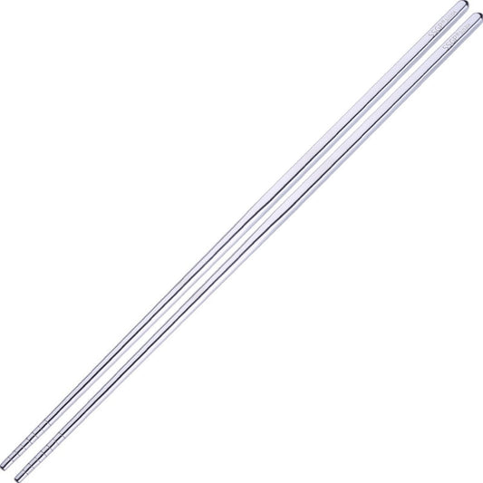 1 Pair Extended Chopsticks Stainless Steel Non-Slip Anti-Scalding Long Chopsticks Noodle Chopsticks Hot Pot Chopsticks, 36cm