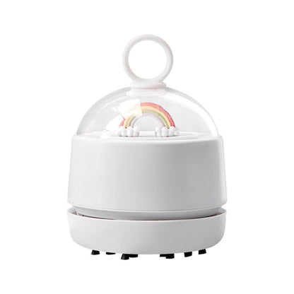 X1 Mini USB Handheld Wireless Desktop Vacuum Cleaner, White, Pink, Green
