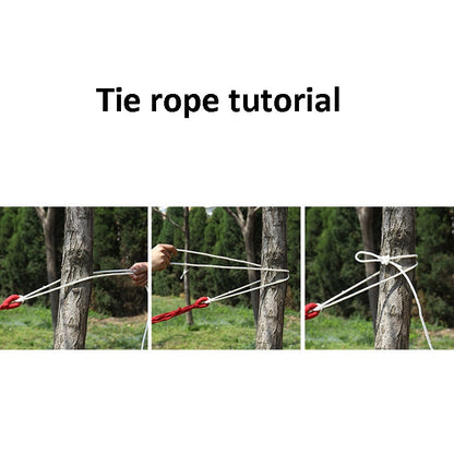 Thick Canvas Hammock Field Rollover Prevention Outdoor  Hammock Swing, 260x80 No Stick Single (Red Stripe), 260x80  Non-stick Single (Blue Stripes ), 260x100 No Stick (Red Stripes), 260x100 No Stick (Blue Stripes), 260x150 No Stick (Red Stripes）       ...