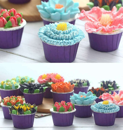 27 in 1 Decorating Mouth Set Seamless Cream Squeezing Mouth, 27 PCS/Set