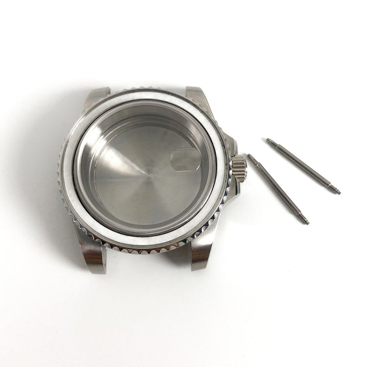 For ETA2836/Pearl 3804 Movement 867 GMT Watch Accessories 40MM Stainless Steel Case, Blue Red, Black Blue, Black Red, Black