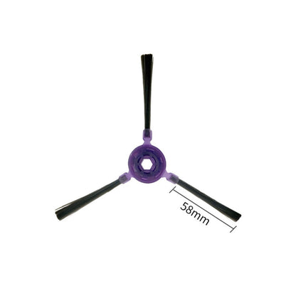 Sweeping Robot Accessories For Midea I5 Young/I9 EYE, Specification:, 3 Pairs Side Brush, 3 Filter+Cleaning Brush, Main brush
