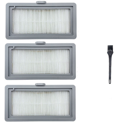 Sweeping Robot Accessories For Midea I5 Young/I9 EYE, Specification:, 3 Pairs Side Brush, 3 Filter+Cleaning Brush, Main brush