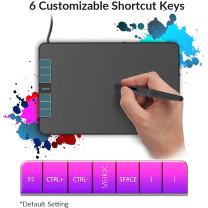 VEIKK VK640 Digital Plate Hand Painted Picture Board Electronic Painting Board, VK640