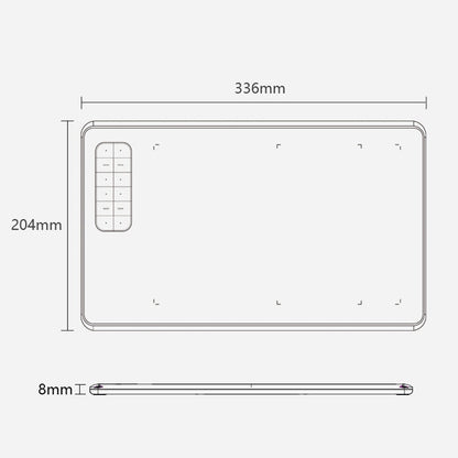 10Moons  G12 Digital Board Can Be Connected To Mobile Phone Hand Drawn Board Computer Painting Board Network Class Input Panel, G12