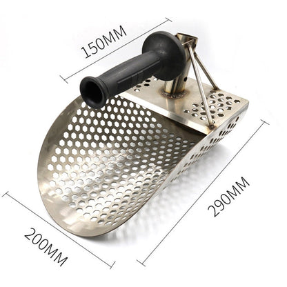Stainless Steel Gold Panning Sand Shovel, Sand Shovel