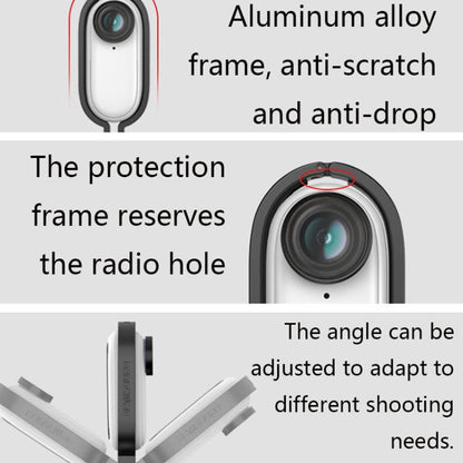 Sunnylife IST-Q9439 for Insta360 GO Mount Bracket Stabilizer, Camera Frame Adapter, Backpack Clip, Tripod