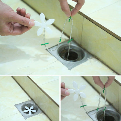 Kitchen Pipe Dredge Hook Sewer Toilet Anti-Blocking Sink Dredge Kit, Style:, 6 PCS/Set-1M, 6 PCS/Set-1.5M, 6 PCS/Set-3, 6 PCS/Set-4