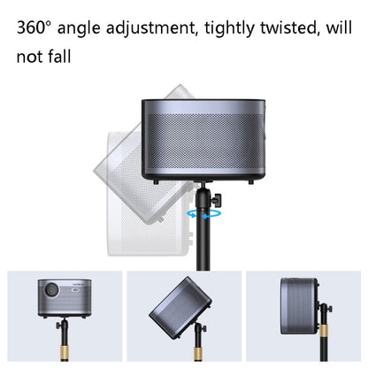Xiaotian Desktop Metal Projection Machine Bracket Liftable Telescopic Holder, Style:, L22 Floor Standard Version
