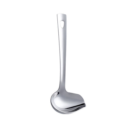 304 Stainless Steel Oil Spoon Thickened Soup Spoon Pouring Sauce Spoon, Soup Spoon (Silver), Soup Spoon (Magic Colorful), Soup Spoon (Golden), Soup Spoon (Rose Gold), Soup Spoon (Magic Red)