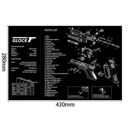 2 PCS Heat Transfer Non-Slip Single-Sided Office Gaming Mouse Pad, 4mm, 5mm