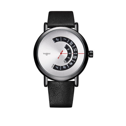 YAZOLE Turntable Men Quartz Watch, 509 Black Tray Black Belt, 509 Black Tray Brown Belt, 510 Black Tray Black Belt, 510 Black Tray Brown Belt, 511 Black Tray Black Belt, 511 Black Tray Brown Belt, 518 Black Tray Black Belt, 518 Black Tray Brown Belt   ...