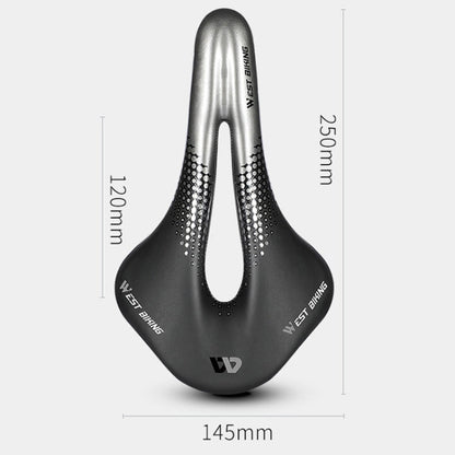WEST BIKING YP0801117 Bike Cushion Riding Comfort Road Car Mountain Bike Seat Cushion Accessories, Free Size, YP0801117