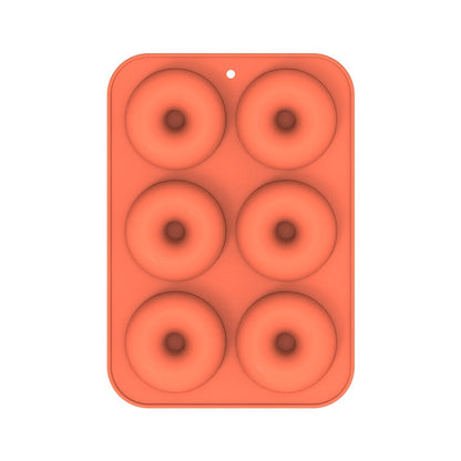 Oven Baking Tools Silicone Cake Donut Mold, 8 Even Brown, 6 Even Blue, 6 Even Purple, 6 Even Green, 6 Even Orange, 6 Even Yellow, 6 Even Red