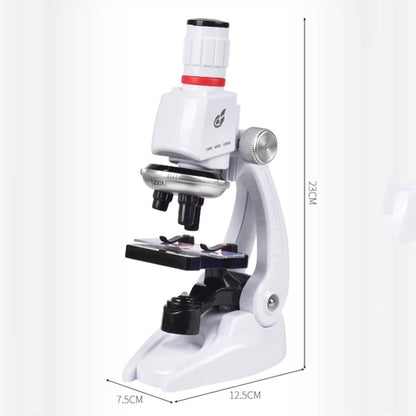 Students Scientific Experimental Equipment Biological Microscope, Style:, C2156 With Phone Holder, C2155