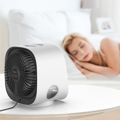 Desktop Cooling Fan USB Portable Office Cold Air Conditioning Fan, M201 Sky White, M201 Cherry Pink, M302 Girl Pink