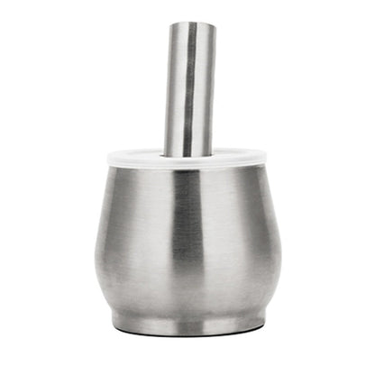 Kitchen 304 Stainless Steel Garlic Masher Spice Bean Nut Grinder, Straight Shape, Waist Shape, Drum Shape, Big Bowl Shape, Large Drum Shape