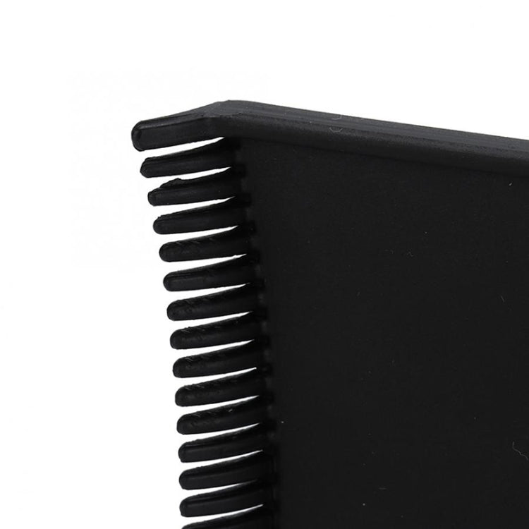3 PCS S920 Highlighting and Coloring Brush Board Hair Care Insert Comb Hairdressing Tool, Small Black, Medium Black, Large Black